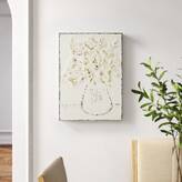Kelly Clarkson Home Indigo Botanical I Framed On Canvas 3 Pieces Print ...