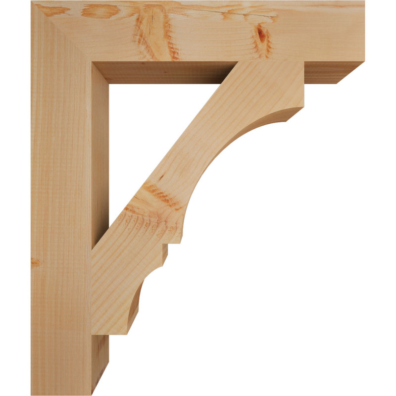 Support de bloc Balboa, Sapin de Douglas lisse, L 3 1/2 po x P 22 po x H 26 po