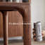 Grande table longue en noyer durable tout en bois massif-783638936