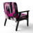 Upholstered Accent Chair, Modern Jitsuo Armchair - Jitsuo-728471374-715064978