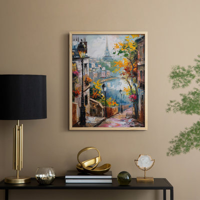 LANDSCAPES Series CCCXCIX Framed Print - Solid Wood