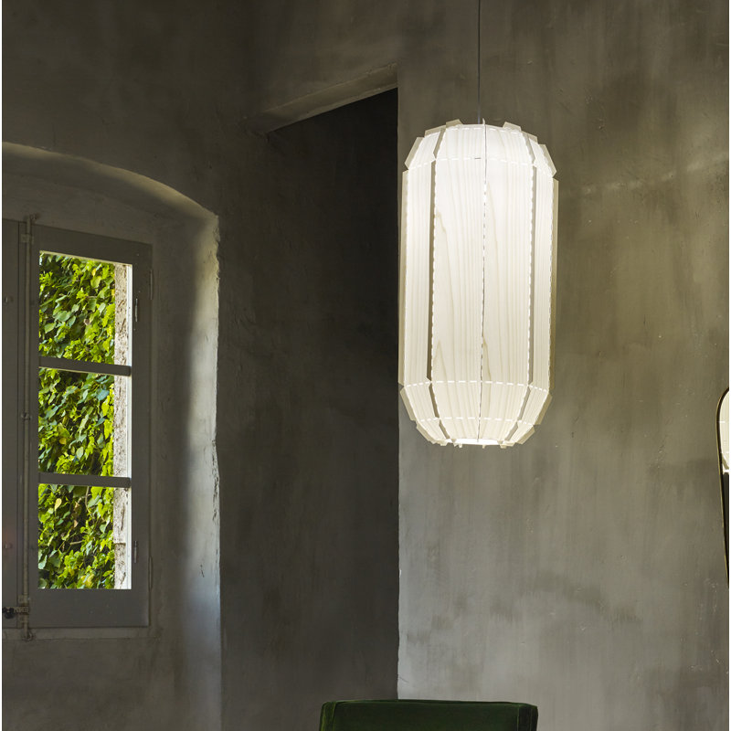 Stitches 1 - Light Pendant, E26/Medium (Standard), Ivory White