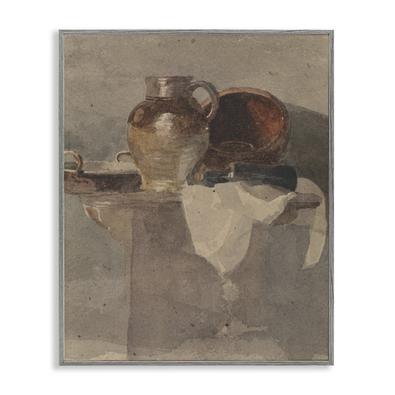  Art giclée encadré par Peter Dewint, Estampe numérique Farmhouse, H 30 po x l 24 po