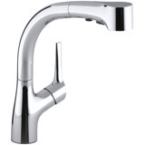 Elate Pull Out Single Handle Kitchen Faucet