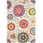 Tapis multicolore à motif floral Hertzler-516601113
