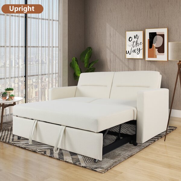 Latitude Run® 56'' Upholstered Sofa & Reviews | Wayfair