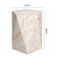 Table d'appoint MgO Travertine Stone Finish