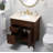 Glascock 32'' Single Bathroom Vanity with Marble Top-1621720512-1621720513-1621720514
