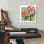 «Abstract Floral On Green» par St. Hilaire Elizabeth-1318847015
