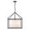 Hodder 5 - Light Steel Dimmable Square Chandelier
