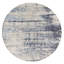 Tapis oriental rond en laine et soie bleu noué à la main 10 pi x 10 pi E3B06BC4B31D4415889424CD1B97D427