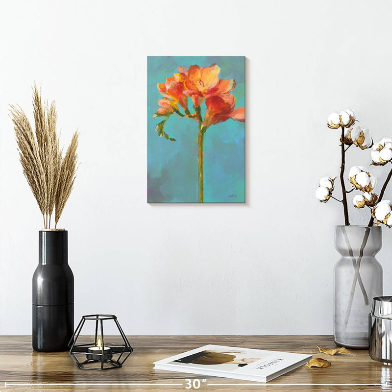 Harnek moderne floral II, H 12 po x l 8 po