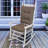 Outdoor 4'' Rocking Chair Seat / Back Cushion-1326781835