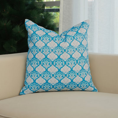 Fabdivine Stain Resistant Polyester Living Room Cushion Covers, Indoor Outdoor Accent Pillows & Patio Throw Pillow Covers