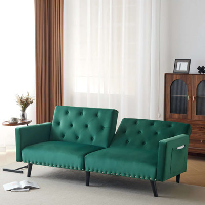 Fortham 2 Seater Velvet Reclining Sofa