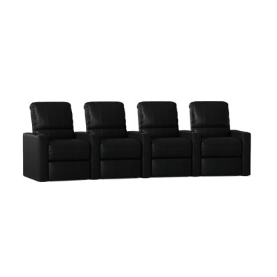 Inuya Upholstered Home Theater Seating with Cup Holder