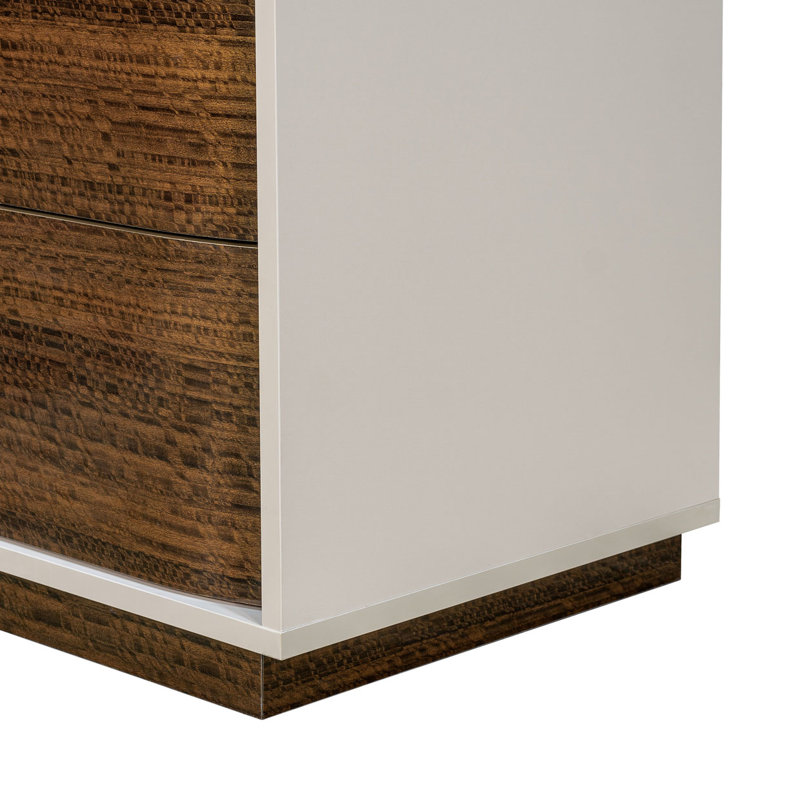 Pavira Walnut 6 - Drawer Dresser