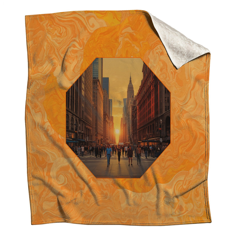 Couvertures Urban Sunset, L 50 po x H 60 po