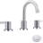 2-handle Bathroom Faucet with Drain Assembly-70781161