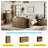 Farmhouse Nightstand With 2 Spacious Drawers,End Table With Ample Storage Shelf,Bedside Cabinet With 4 Solid Wood Legs Farmhouse Nightstand With 2 Spacious Drawers,End Table With Ample Storage Shelf,Bedside Cabinet With 4 Solid Wood Legs (Set Of 2)-1005304884