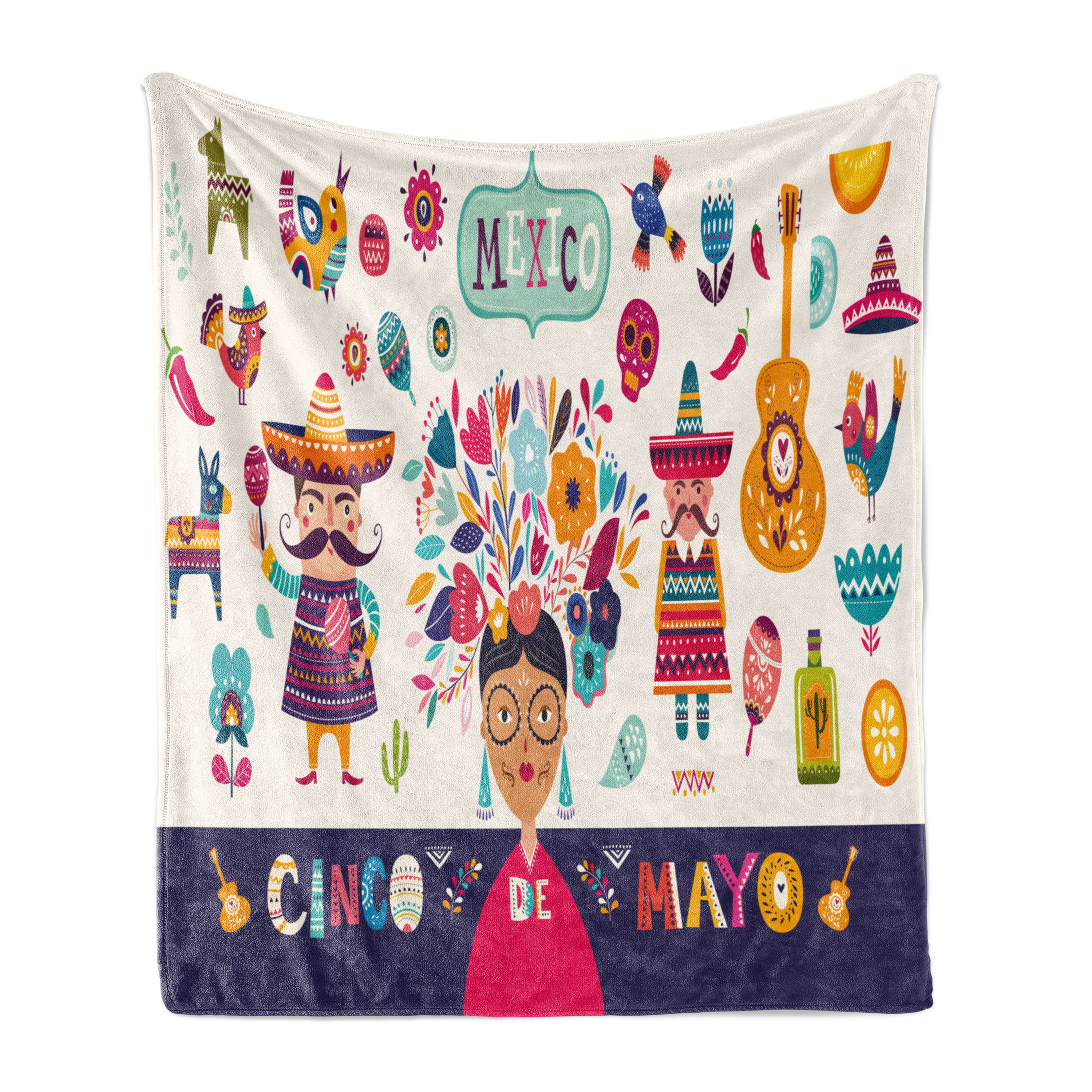 Thumbnail for Cinco De Mayo Themed Fleece Bedding For Guinea Pig Habitats