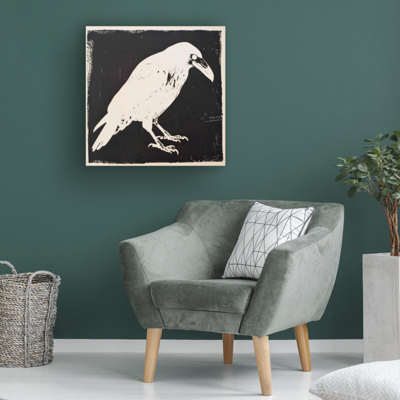 Art sur toile inversé, Andreas Magnusson, H 14 po x l 14 po
