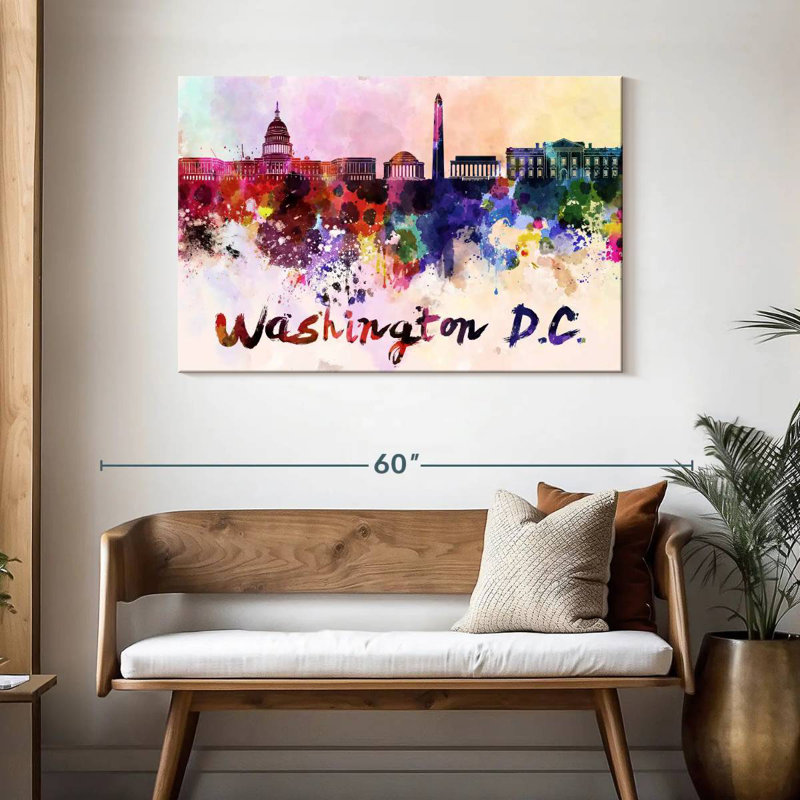 Ravi Washington Colors, 30" H x 45" W