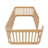 Wood Floor Bed Frame with Fence-289381604-289381605