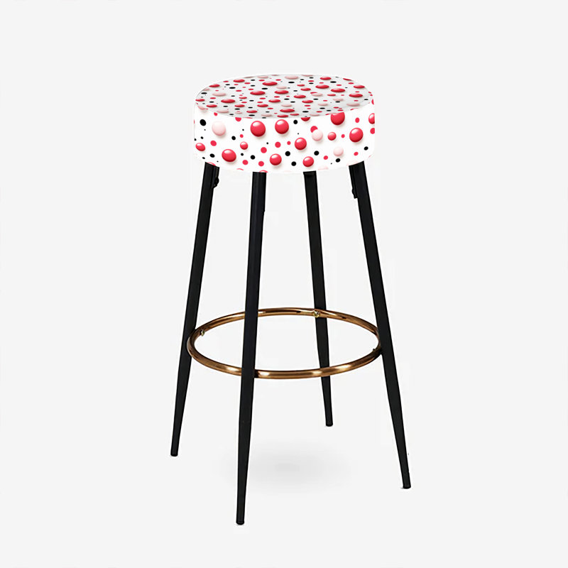 Baroin - Polka Dots Bar Stools Set Of 2