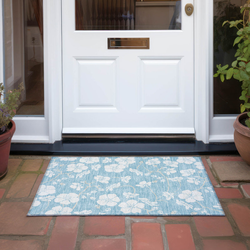  Machine Washable Indoor/Outdoor Chayden ACN1032 Rug, Rectangle 1'8" x 2'6"