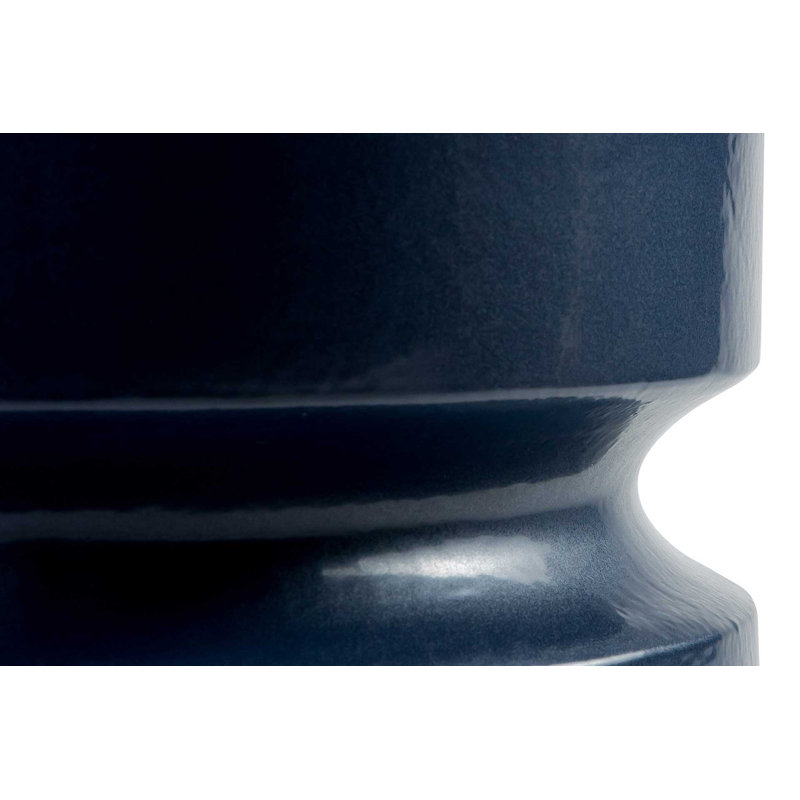 Provenance Signature Outdoor Round Side Table, Indigo, 18", Indigo