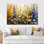 Blue Yellow Blooming Garden Lupine I - Lupine Wall Art Set Wall Art Set