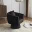 Fauteuil pivotant en velours-2029281761