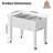 Raised Garden Bed - Outdoor Elevated Planter With Weatherproof Resin, Effective Drainage & 4 Swivel Wheels-227317726