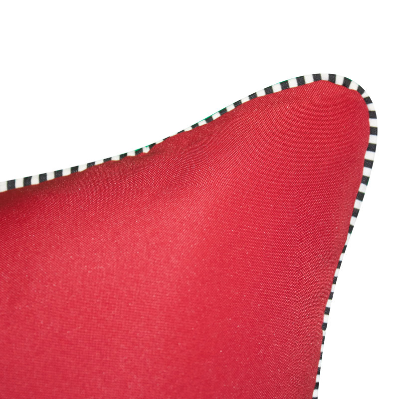 Coussin lombaire floral intérieur/extérieur fêtes 