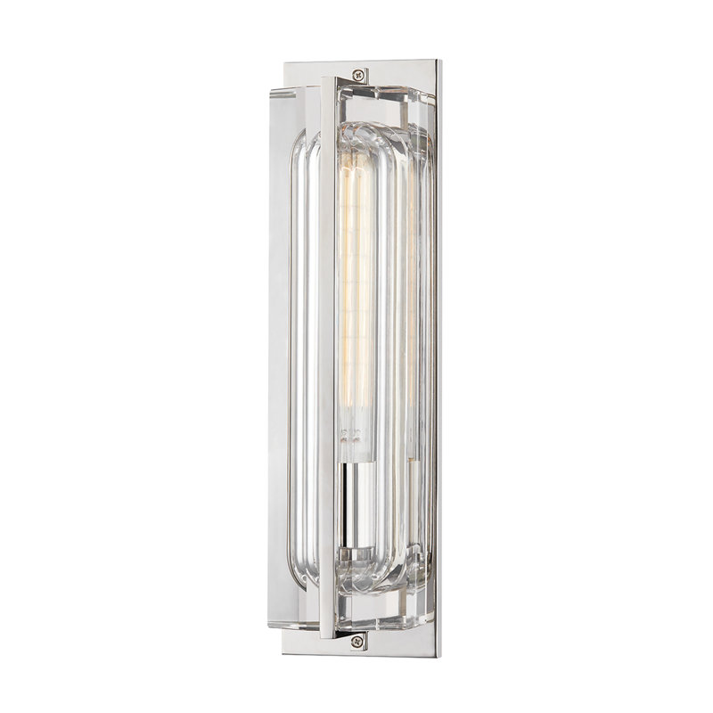 Plafonnier encastré 1 lumière à intensité variable Hawkins, Nickel poli