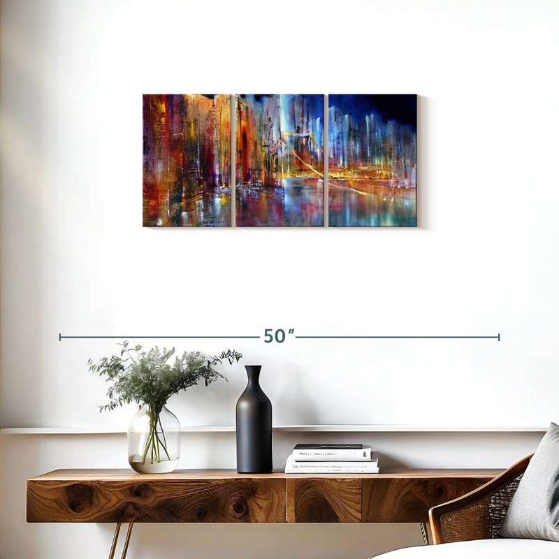 Paysage urbain Avery, H 15 po x l 32 po
