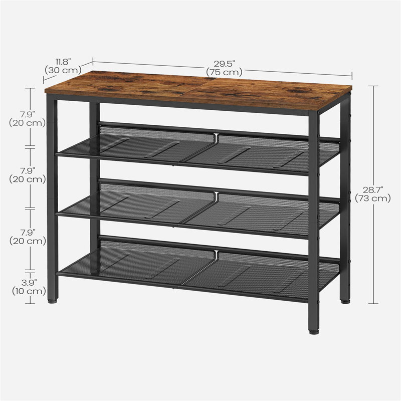 25 Pair Shoe Storage Box