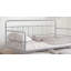Contemporary Style 1Pc Twin Metal Daybed With Trundle Pipe Framework Full Metal Structure And Mattress Ready-118022086
