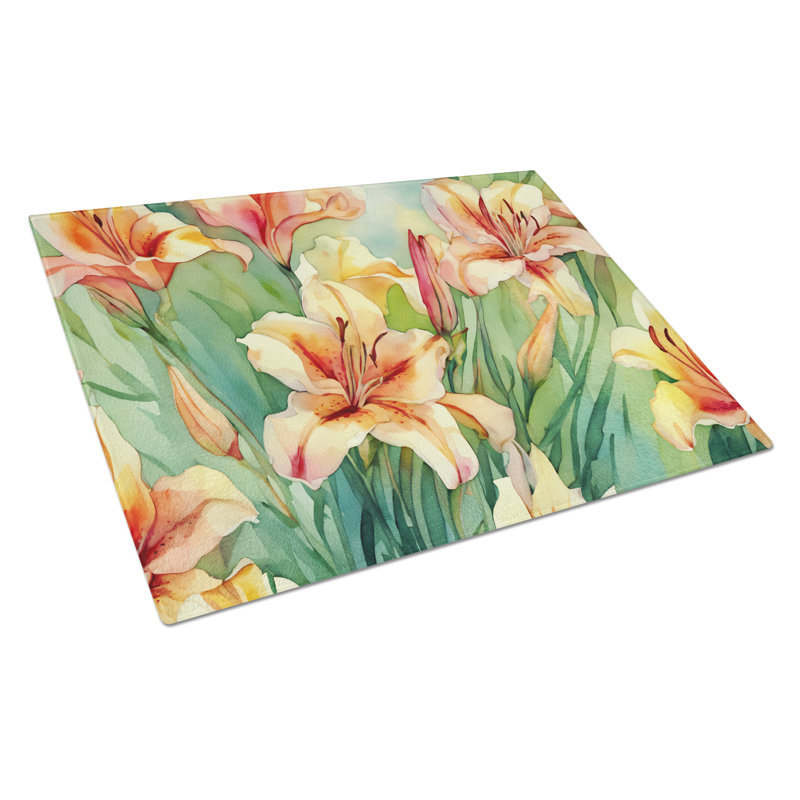 Grande planche à découper en verre à aquarelle Utah Sego