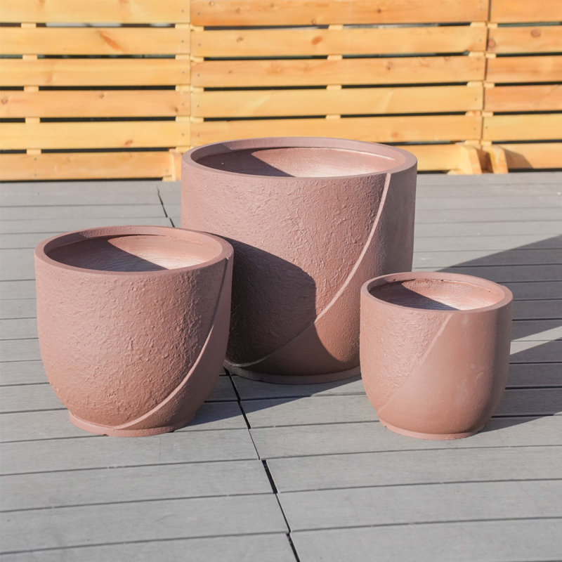 Pot Planter, 25" H x 24.41" W x 25" D