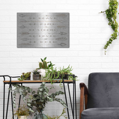 Arrow Sentiments' by Cindy Jacobs, Metal Wall Art, 16"x12"