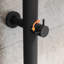 Douche d'extérieur murale en acier inoxydable 316 de 63,15 po H-125243944