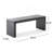 Acacia Wood Dining Bench-331794850