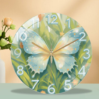 Horloge murale Butterfly