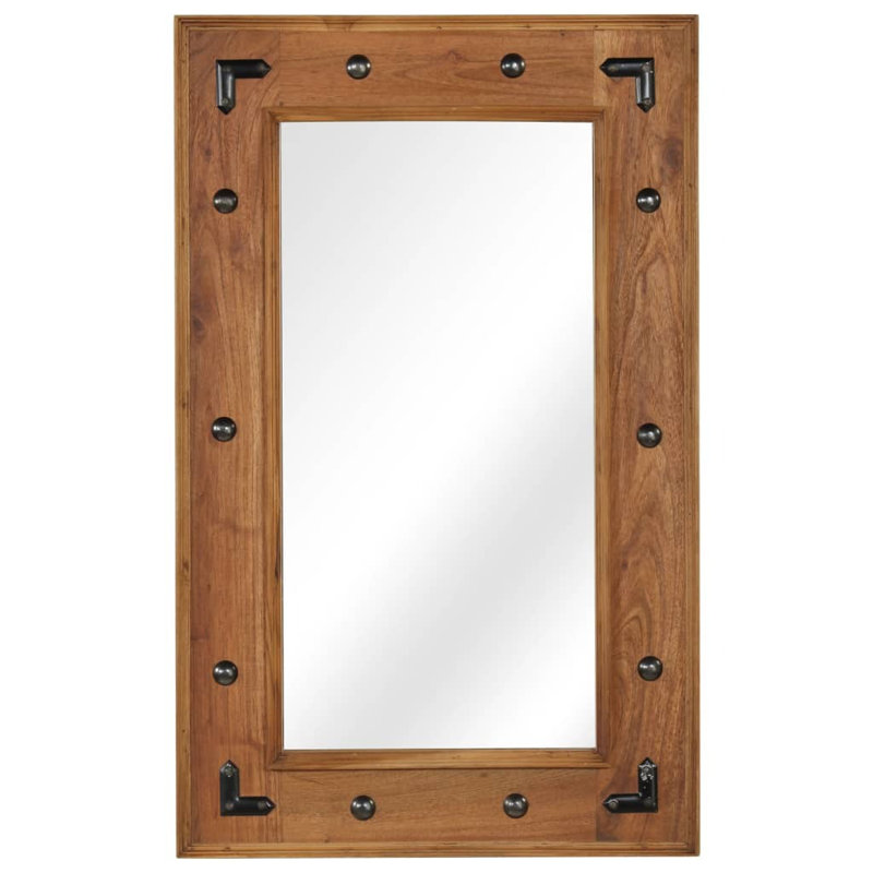 Bodhi Flat Mirror, 80cm H x 50cm W