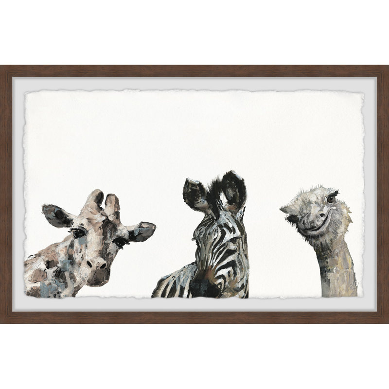 Braedon What A Trio - Print, 38cm H x 45cm W