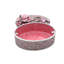 Boîte à bibelots en forme de rose avec émail