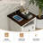 Nightstands With Charging Station, Rustic 18 Inch Bedside Table With 2 Storage Drawers And Open Shelf-2092603975-2092603977
