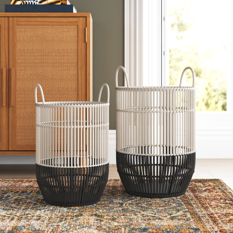 Joss & Main Bamboo Decorative Basket